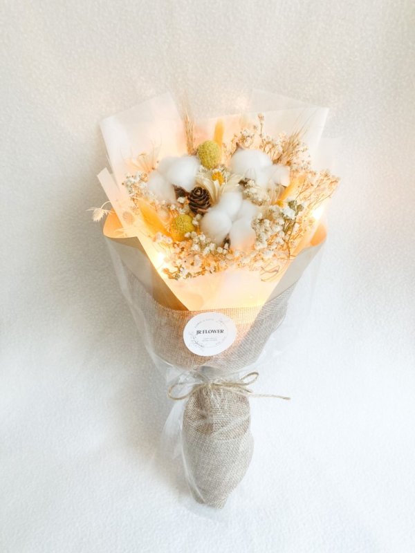 Sunshine big dried flowers bouquet