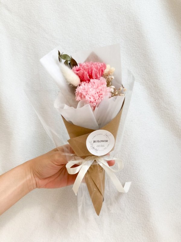 Mothers Day Flower Delivery - pink carnation dome